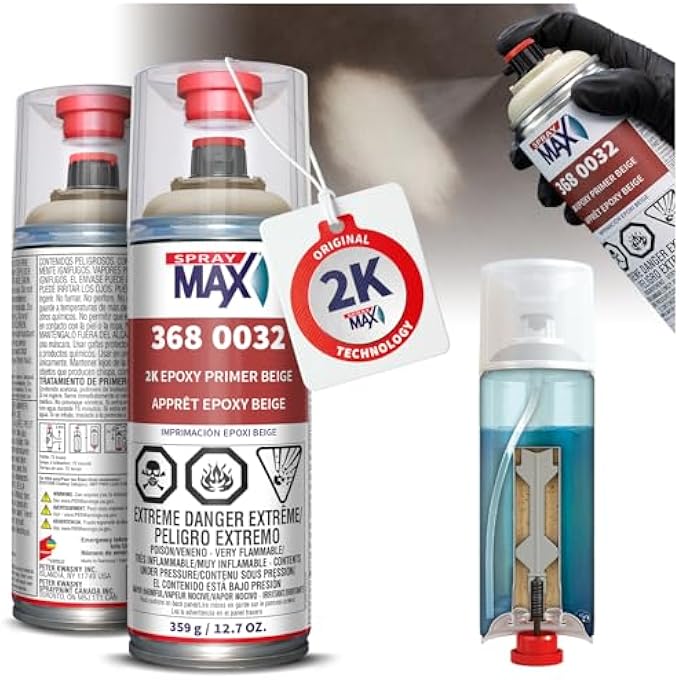Spray max سبراي ماكس USC 2K طلاء أساس إبوكسي بالرش - Image 1